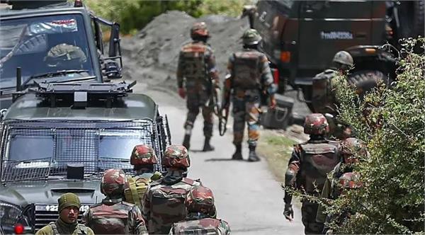 encounter begins between security forces and terrorists