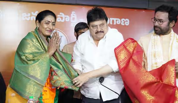 telugu actress amani joins bjp