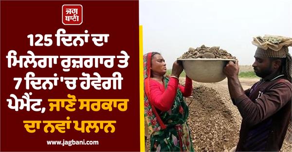 employment will be available for 125 days