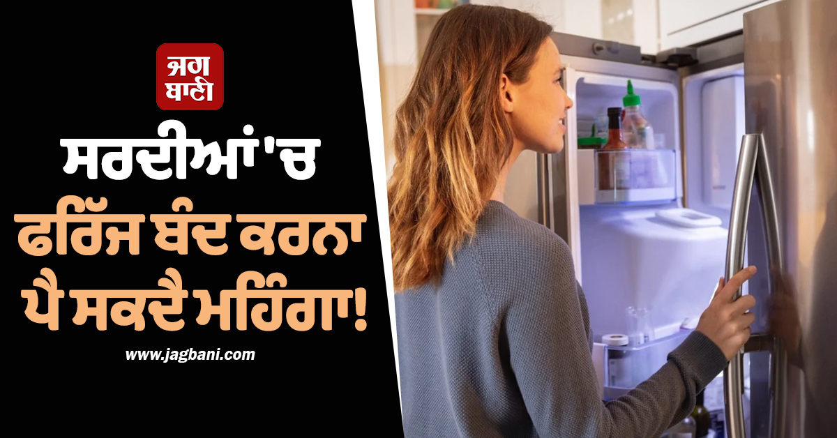ਸਰਦੀਆਂ 'ਚ ਫਰਿੱਜ ਬੰਦ ਕਰਨਾ ਪੈ ਸਕਦੈ ਮਹਿੰਗਾ! ਬਿਜਲੀ ਬਚਾਉਣ ਦੇ ਚੱਕਰ 'ਚ ਨਾ ਕਰੋ ਇਹ ਗਲਤੀ