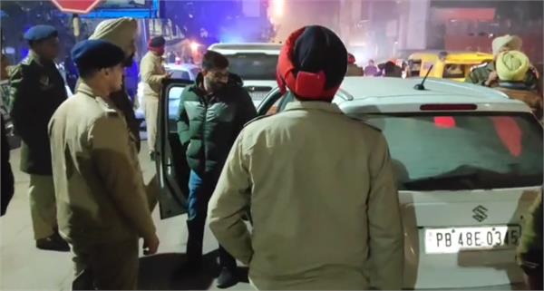 checking of suspected drunk driving in mandi gobindgarh