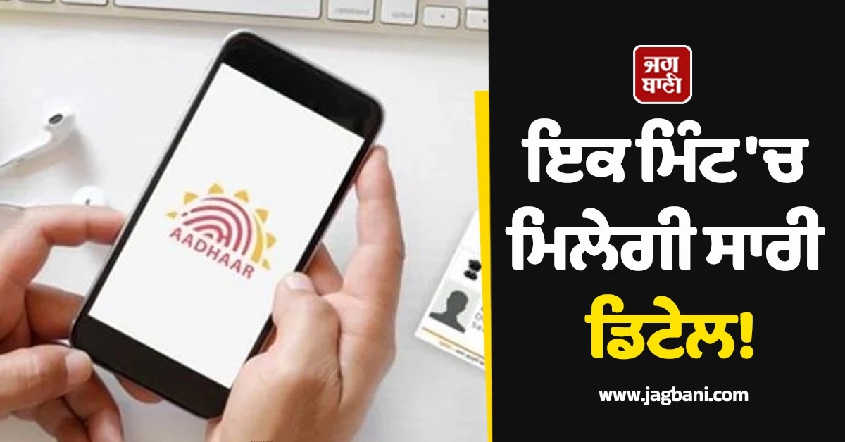 ਫਰਜ਼ੀ ਸਿਮ ਤੋਂ ਲੈ ਕੇ ਲੋਨ ਤੱਕ...! ਕਿੱਥੇ-ਕਿੱਥੇ ਵਰਤਿਆ ਗਿਐ ਆਧਾਰ ਕਾਰਡ, ਇਕ ਮਿੰਟ ''ਚ ਮਿਲੇਗੀ ਸਾਰੀ ਡਿਟੇਲ