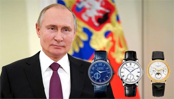 crocodile leather watch is putin favorite