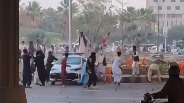 pakistan karachi sindhudesh protest turns violent