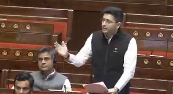 raghav chadha raised major issues in parliament