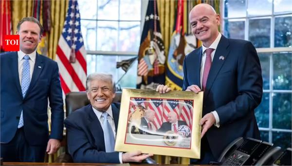 fifa awards donald trump with first peace prize