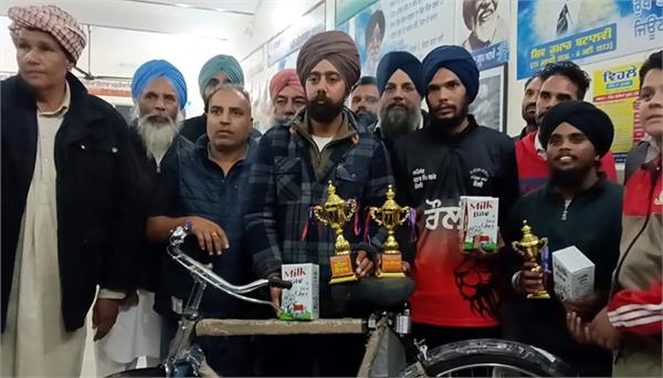 lovepreet and satvir singh win first and second place in idleness competition