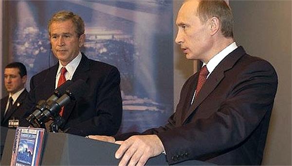 transcript of putin bush talks revealed after 24 years