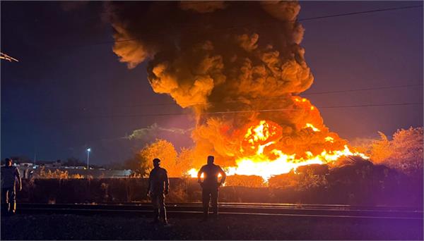 ludhiana engulfed in a terrible fire