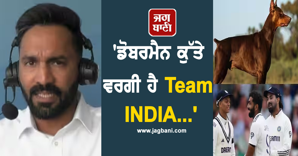 'ਡੋਬਰਮੈਨ ਕੁੱਤੇ ਵਰਗੀ ਹੈ Team INDIA...', ਇੰਗਲੈਂਡ ਤੋਂ ਹਾਰ ਬਾਰੇ ਇਹ ਕੀ ਬੋਲ ਗਿਆ ਸਾਬਕਾ ਕ੍ਰਿਕਟਰ
