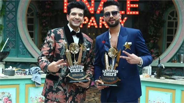 elvish yadav along with karan kundra won the laughter chefs trophy