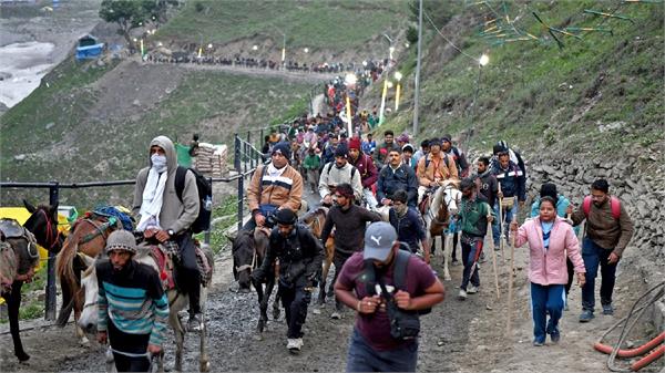 unexpected incident in amarnath yatra