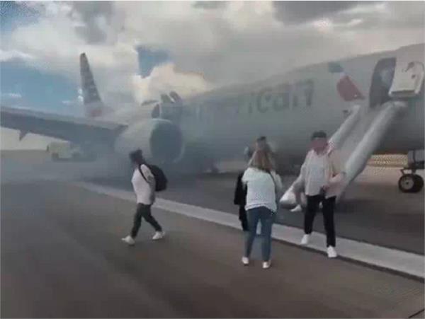 major accident averted  fire breaks out in plane  s landing gear during takeoff
