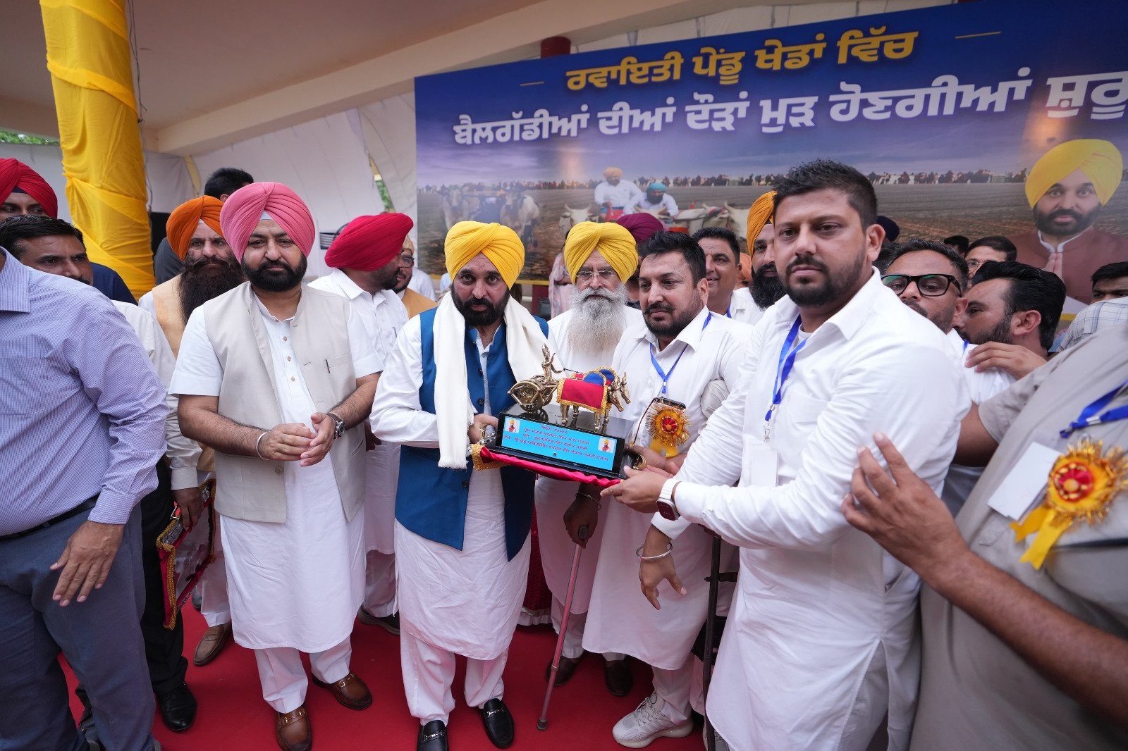 11 ਸਾਲਾਂ ਬਾਅਦ ਪੰਜਾਬ ਵਿਚ ਬਲਦਾਂ ਦੀ ਦੌੜ ਮੁੜ ਸ਼ੁਰੂ ਹੋਵੇਗੀ: ਮੁੱਖ ਮੰਤਰੀ ਮਾਨ