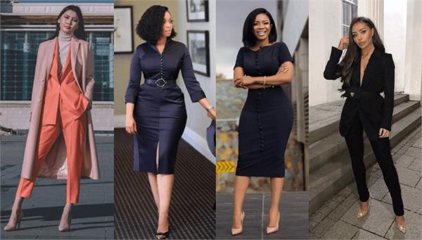 full black outfits are giving   lady boss   look to the girls