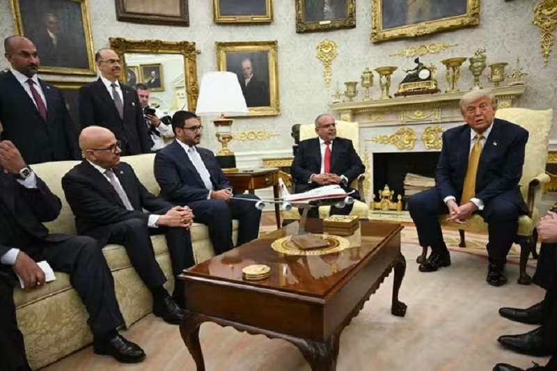 Trump ਨੇ ਖਾੜੀ ਆਗੂਆਂ ਨਾਲ ਕੀਤੀ ਮੁਲਾਕਾਤ