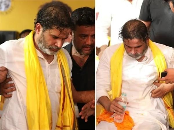 prashant kishore injured during road show