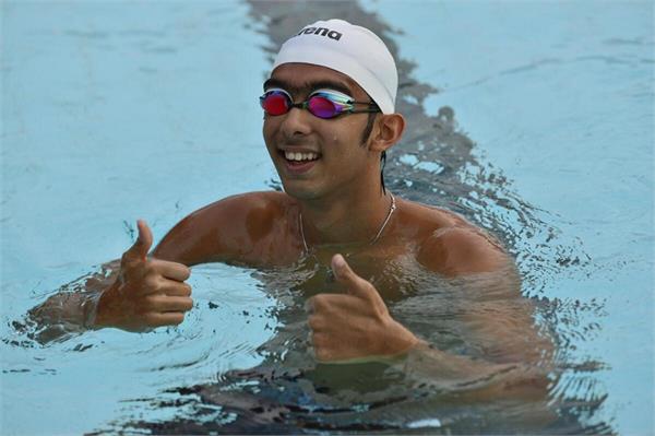 shoan ganguly at 38th place in 200m medley
