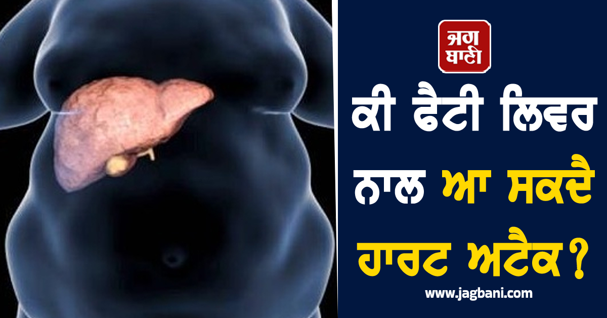ਕੀ ਫੈਟੀ ਲਿਵਰ ਨਾਲ ਆ ਸਕਦੈ ਹਾਰਟ ਅਟੈਕ? ਜਾਣੋ ਕੀ ਕਹਿੰਦੇ ਹਨ ਮਾਹਿਰ
