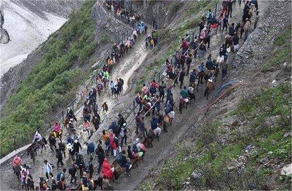 number of pilgrims increases in amarnath yatra