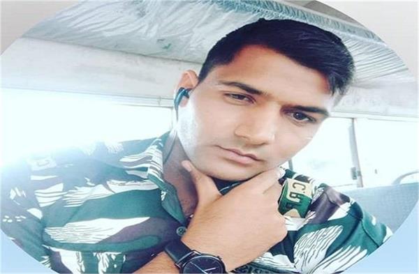crpf jawan murdered  krishna came home on leave