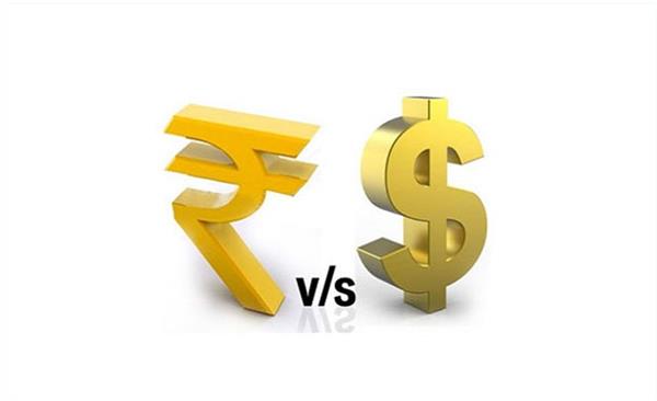 indian rupee falls 19 paise against usd
