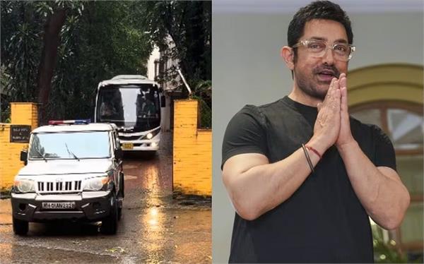 25 ips officers visit aamir khan residence