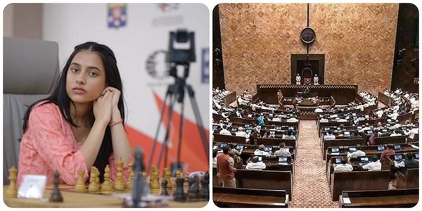 lok sabha congratulates fide women  s world cup winner divya deshmukh