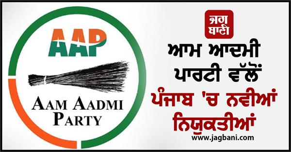 aap punjab new appointments