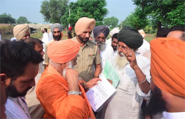 sant seechewal  mla  rain  wheat