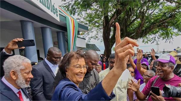 suriname elects first female president