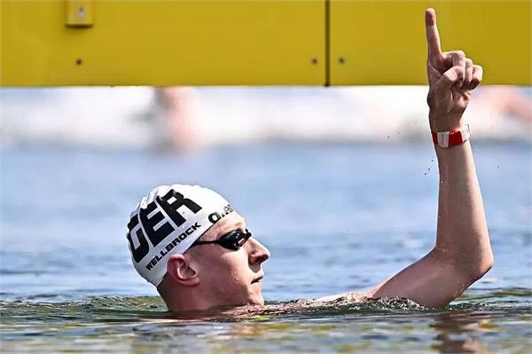 germany  s welbrok wins men  s 10km water swimming again