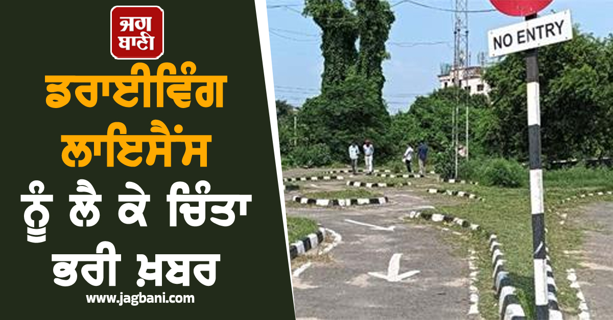 Punjab: ਡਰਾਈਵਿੰਗ ਲਾਇਸੈਂਸ ਨੂੰ ਲੈ ਕੇ ਚਿੰਤਾ ਭਰੀ ਖ਼ਬਰ, ਖੜ੍ਹੀ ਹੋਈ ਵੱਡੀ ਪ੍ਰੇਸ਼ਾਨੀ