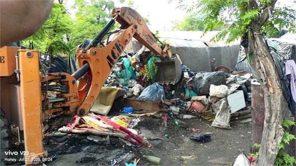 encroachments demolished in ludhiana