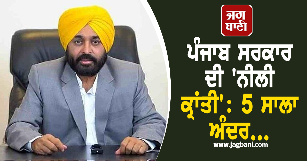 ਪੰਜਾਬ ਸਰਕਾਰ ਦੀ 'ਨੀਲੀ ਕ੍ਰਾਂਤੀ': 5 ਸਾਲਾ ਅੰਦਰ...