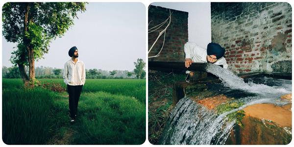 diljit dosanjh share pictures from punjab