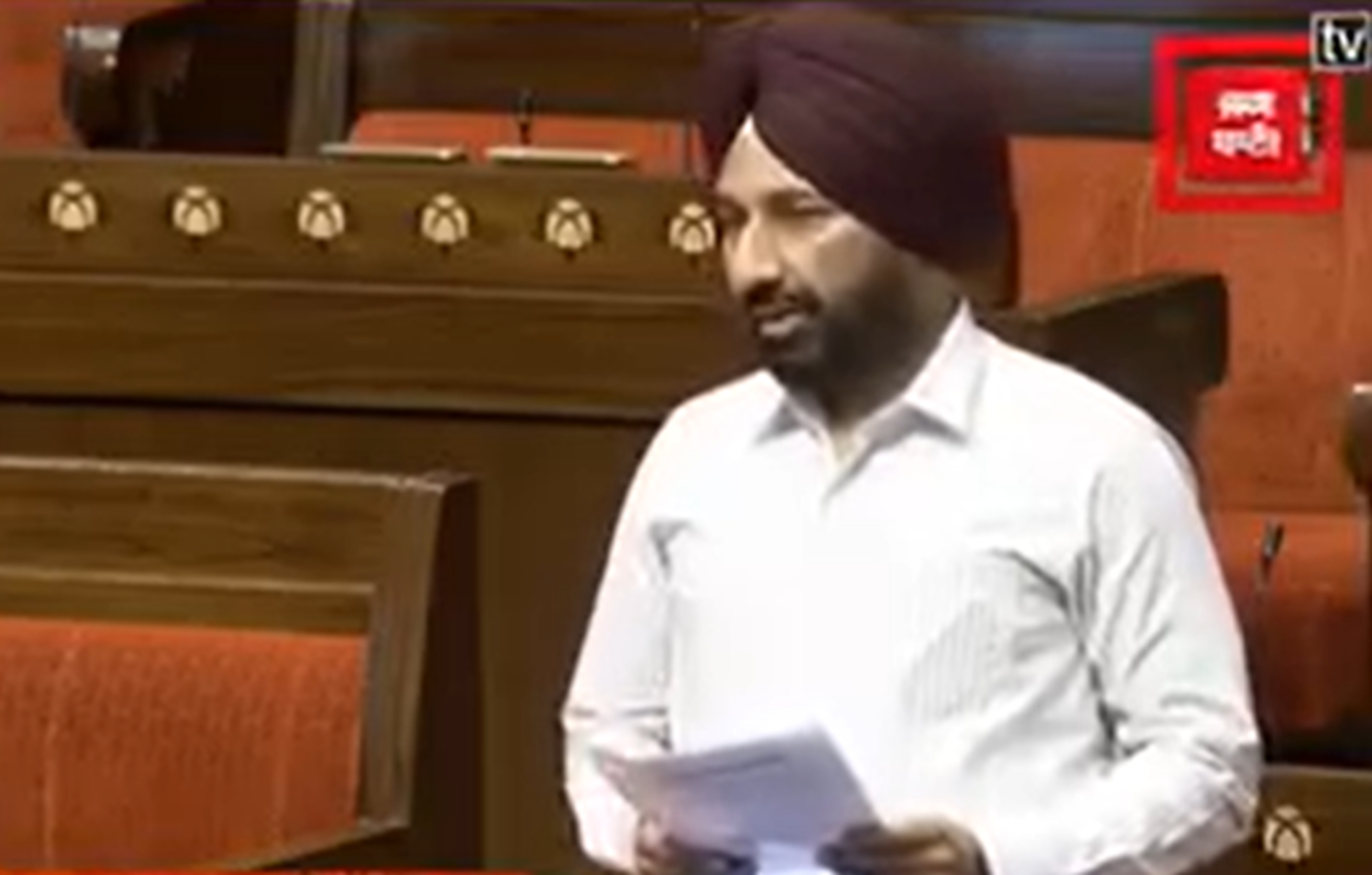 ਸਤਨਾਮ ਸੰਧੂ ਨੇ ਸੰਸਦ ’ਚ ਉਠਾਇਆ ਨਹਿਰੀ ਸਿੰਚਾਈ ਪ੍ਰਣਾਲੀ ਨੂੰ ਮਜ਼ਬੂਤ ਕਰਨ ਦਾ ਮੁੱਦਾ