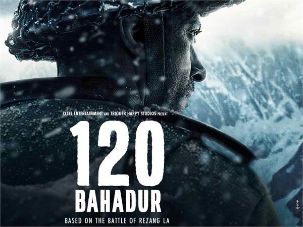 farhan akhtar  s film   120 bahadur   shot in minus 10 degree temperature