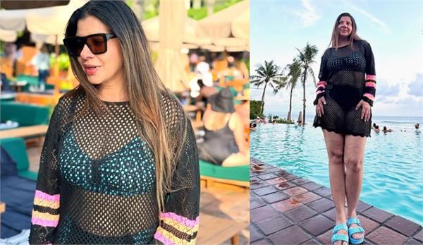 sambhavna seth share pics in bikini slams trolls commenting