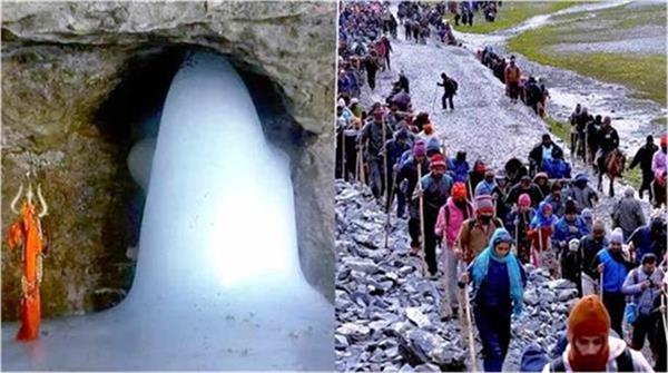 flood of devotees came to see baba barfani  lg manoj sinha thanked