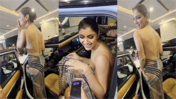 car akanksha puri gets angry at the media