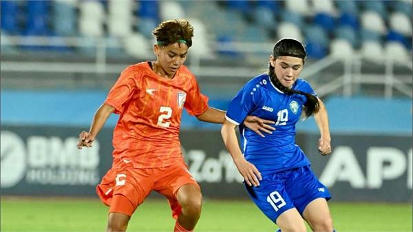 india  s under 20 women  s team defeated uzbekistan