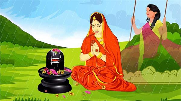 hariyali teej a symbol of marital bond and love