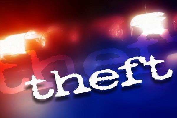 motorcycle stolen from outside income tax office