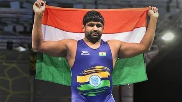 sumit won silver medal in 60 kg greco roman category