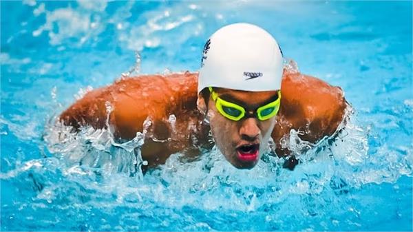 swimmer srihari nataraj betters best indian time in 100m freestyle