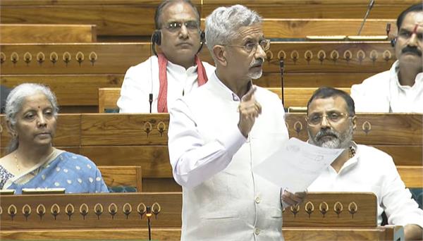 jammu and kashmir foreign minister said in lok sabha 