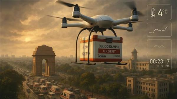 drones provide blood and other emergency services