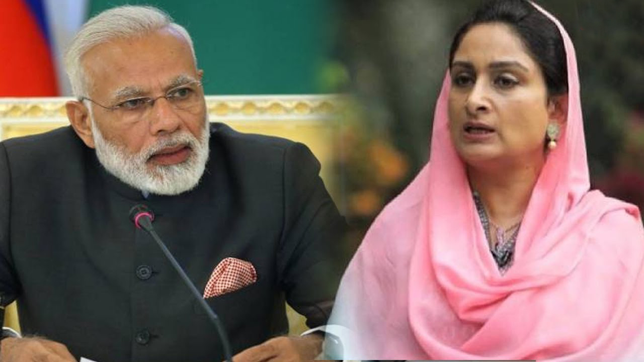PM ਮੋਦੀ ਨੇ ਹਰਸਿਮਰਤ ਬਾਦਲ ਨੂੰ ਲਿਖੀ ਚਿੱਠੀ, ਦਿੱਤੀਆਂ ਵਧਾਈਆਂ