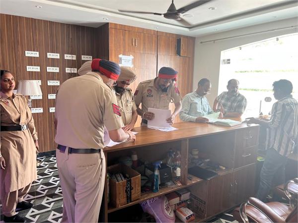 police raid on hotels in barnala